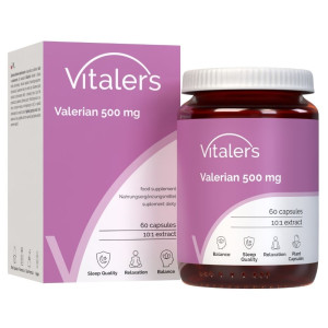 Vitaler's Waleriana (Kozłek lekarski) 500 mg - 60 kapsułek