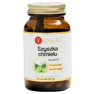 Yango Szyszka chmielu ekstrakt - 60 kapsułek
