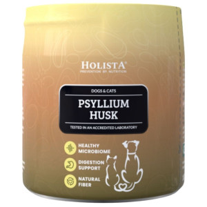Holista Psyllium Husk, Błonnik dla psa i kota - 100 g