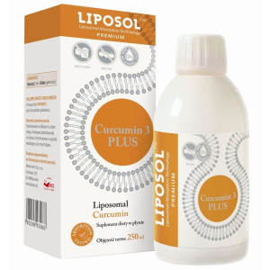 Liposol Curcumin 3 PLUS Liposomalna kurkumina 170 mg - 250 ml
