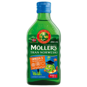 Möller’s Tran Norweski, owocowy - 250 ml