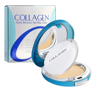 Enough Puder z kolagenem Two Way Cake SPF25 odcień 13 + wkład uzupełniający (13g+13g)