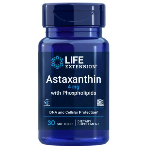 Life Extension Astaksantyna z fosfolipidami 4 mg - 30 kapsułek