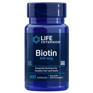 Life Extension Biotyna 600 mcg - 100 kapsułek