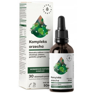 Aura Herbals Orzech Kompleks w kroplach - 50 ml