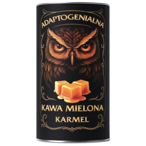 Adaptogenialna Kawa z ekstraktami grzybowymi - 100 g : Rodzaj - Mielona, Smak - Karmel