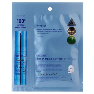 VT Cosmetics Hydrop Reedle Shot 100hL Nawilżająca maska z ampułką - 27 g + 1,5 g