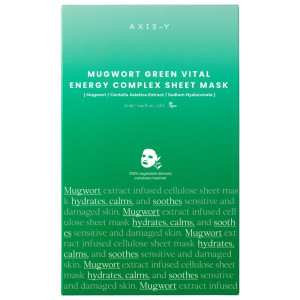 Axis-Y 61% Green Vital Energy Complex Regenerująca maska w płachcie - 5 sztuk