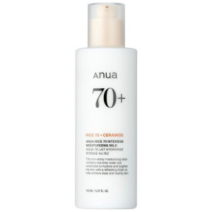 Anua Rice 70 Intensive Nawilżające mleczko do twarzy - 150 ml