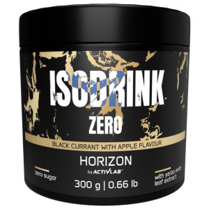 Acitvlab Isodrink Zero, Elektrolity + Witaminy, czarna porzeczka z jabłkiem - 300 g
