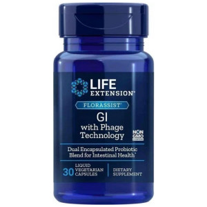 Life Extension Florassist® Probiotic GI with Phage Technology - 30 kapsułek