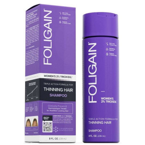 Foligain Women Szampon do przerzedzających się włosów dla kobiet - 236 ml