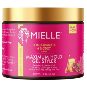 Mielle Pomegranate & Honey Żel do stylizacji dla grubych i kręconych włosów - 454 g