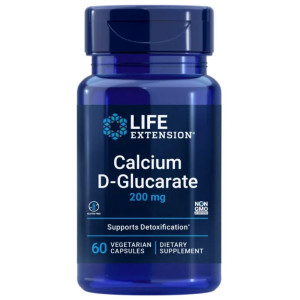 Life Extension D-glukaran wapnia 200 mg - 60 kapsułek