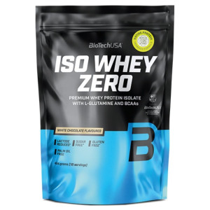 BioTechUSA Iso Whey Zero, biała czekolada - 454 g