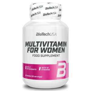 BioTech USA Multivitamin For Women - 60 tabletek