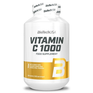 BioTech USA Witamina C 1000 - 100 tabletek