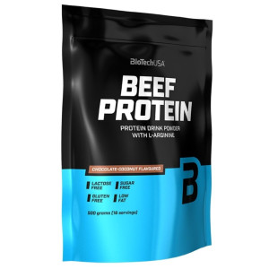 BioTech USA Beef Protein (Białko Wołowe), Czekoladowo-kokosowy - 500 g