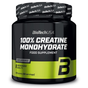 BioTech USA 100% Mikronizowany Monohydrat Kreatyny - 300 g