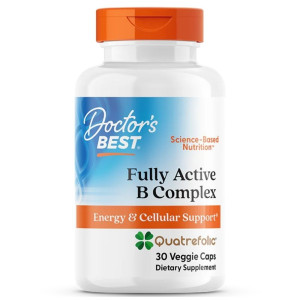 Doctor's Best Fully Active B-Complex - 30 kapsułek