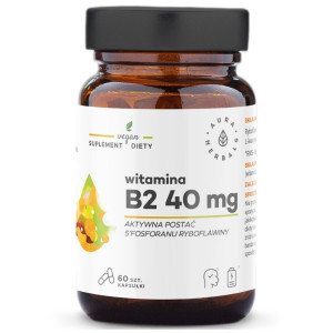 Aura Herbals Witamina B2 R-5-P 40 mg - 60 kapsułek