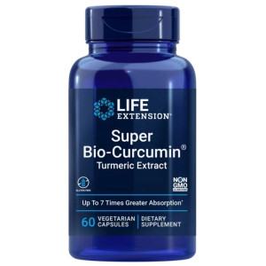 Life Extension Super Bio-Curcumin, Ekstrakt z kurkumy 400 mg - 60 kapsułek