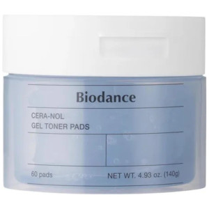 Biodance Cera-nol Gel Żelowe płatki tonizujące - 60 sztuk