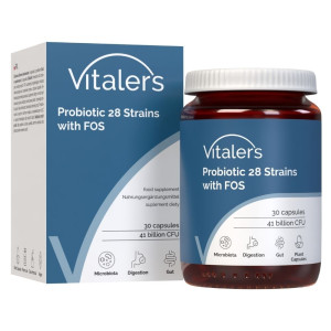Vitaler's Probiotyk 28 szczepów z FOS - 30 kapsułek