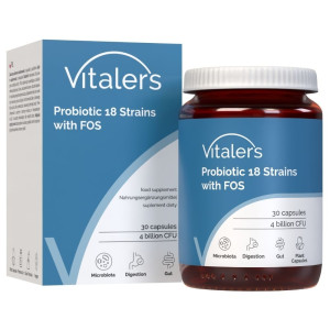 Vitaler's Probiotyk 18 szczepów z FOS - 30 kapsułek