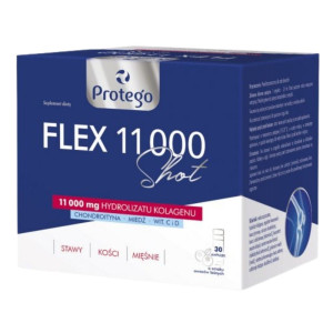 Protego Flex 11000 Shot, owoce leśne - 30 ampułek