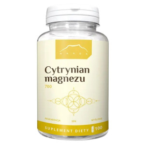 Nanga Cytrynian magnezu 700 mg - 100 kapsułek