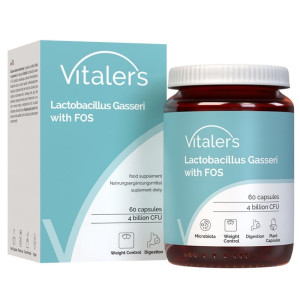 Vitaler's Lactobacillus Gasseri z FOS (probiotyk) - 60 kapsułek