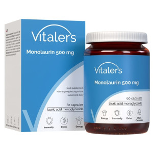 Vitaler's Monolaurin (Monolauryna) 500 mg - 60 kapsułek