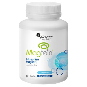Aliness Magtein L-Treonian magnezu - 60 tabletek