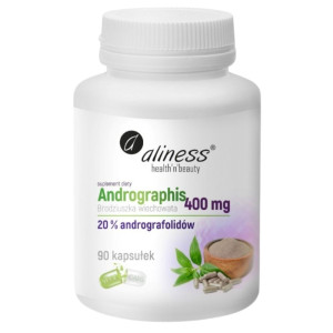 Aliness Andrographis 400 mg - 90 kapsułek