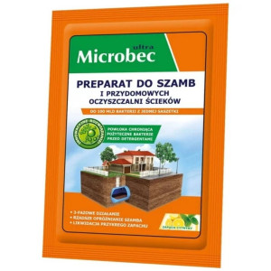 Bros Microbec ULTRA Preparat do szamb, zapach cytryny - 25 g