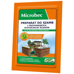 Bros Microbec ULTRA Preparat do szamb, zapach eukaliptusa - 25 g