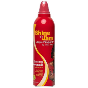 Ampro Shine n' Jam Magic Fingers Utrwalająca pianka do włosów - 355 ml