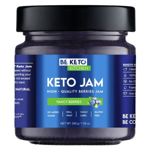 BeKeto Keto dżem Fajna Jagoda - 200 g