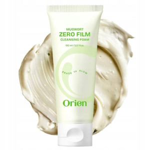 Orien Mugwort Zero Film Delikatna pianka do mycia twarzy - 150 ml