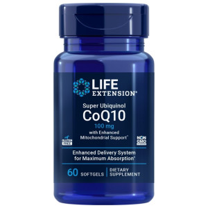 Life Extension Super Ubiquinol CoQ10 100 mg (Ubichinol) - 60 kapsułek