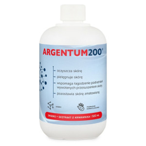 Aura Herbals Argentum200 Tonik ze srebrem i krwawnikiem - 500 ml