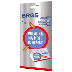Bros Pułapka na mole odzieżowe, bezwonna - 1 sztuka