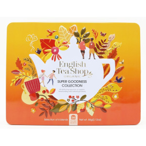 English Tea Shop Super Goodness Collection, Zestaw herbat organicznych - 36 saszetek
