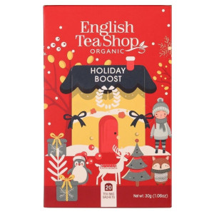English Tea Shop Holiday Boost, Herbatka świąteczna - 20 saszetek