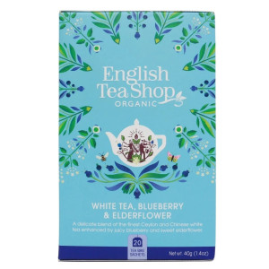 English Tea Shop Herbata biała z dzikim bzem i borówką - 20 saszetek