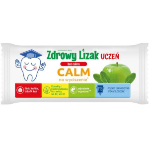Starpharma Zdrowy Lizak Uczeń bez cukru calm jabłko mięta