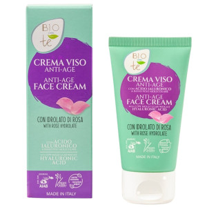 Pierpaoli Przeciwstarzeniowy krem z różą i kwasem hialuronowym - 50 ml