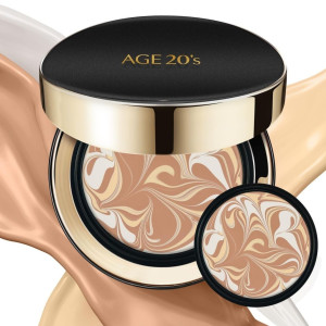 Age 20's Signature Essence Cover Pact Intense Cover SPF50+, Kompakt do makijażu : Odcień - #23 Medium Beige