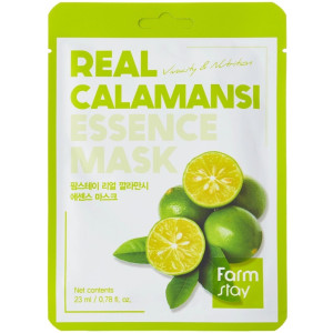 FarmStay Real Essence Maska w płachcie z ekstraktem z owoców calamansi - 23 ml